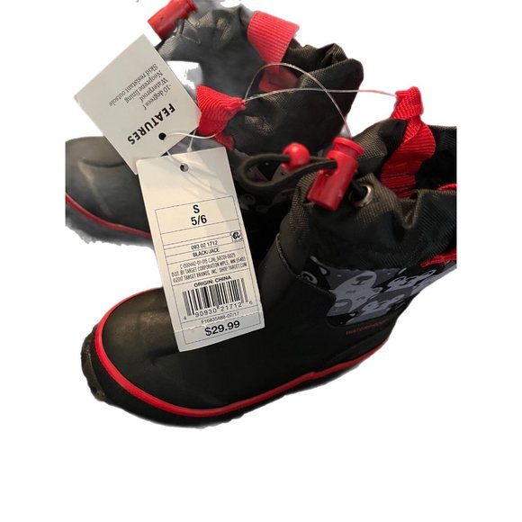 NWT waterproof children’s boots with bear design - Picture 1 of 10